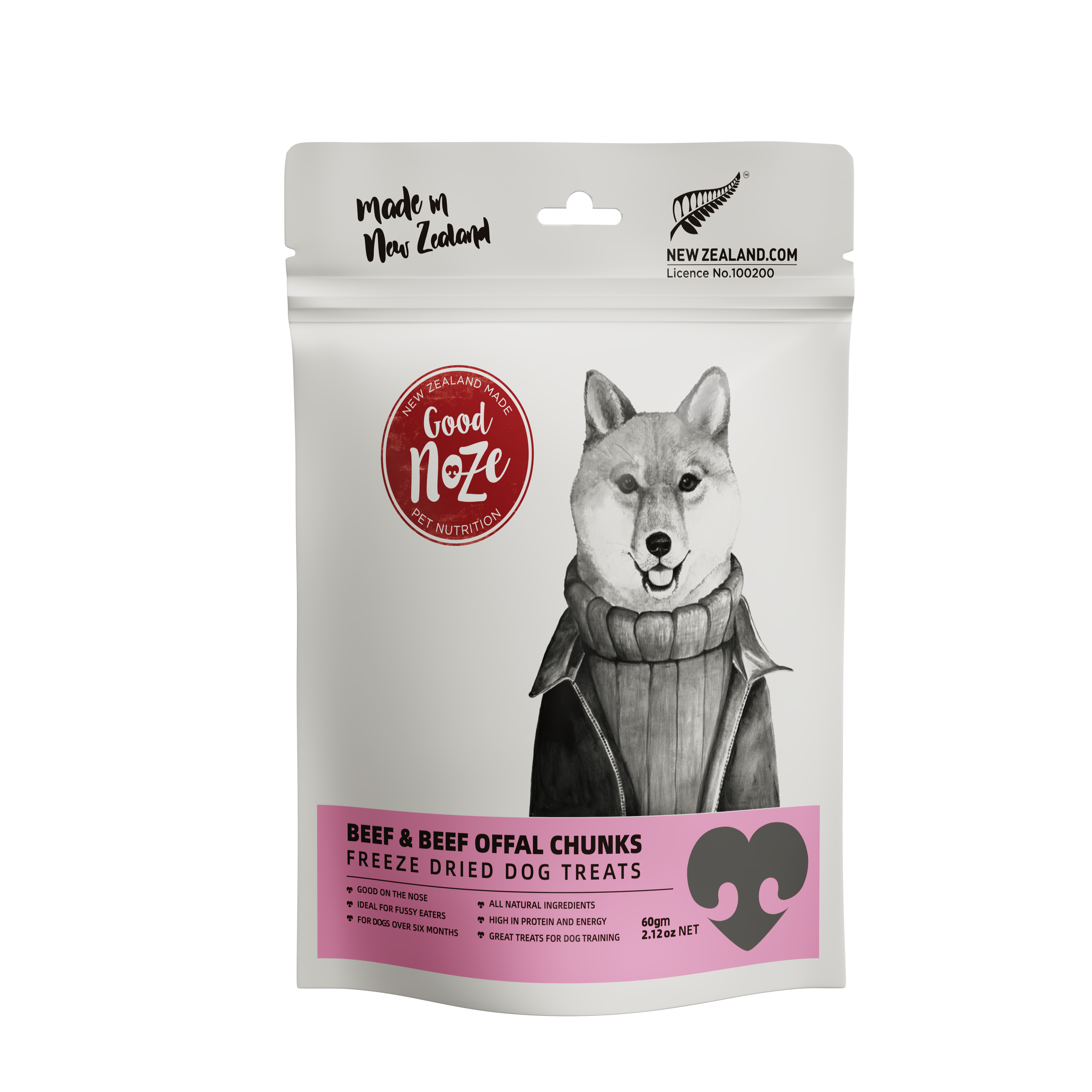 Beef & Offal Dog Treats 60g