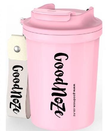 Good Noze Coffee Tumbler with Wristlet